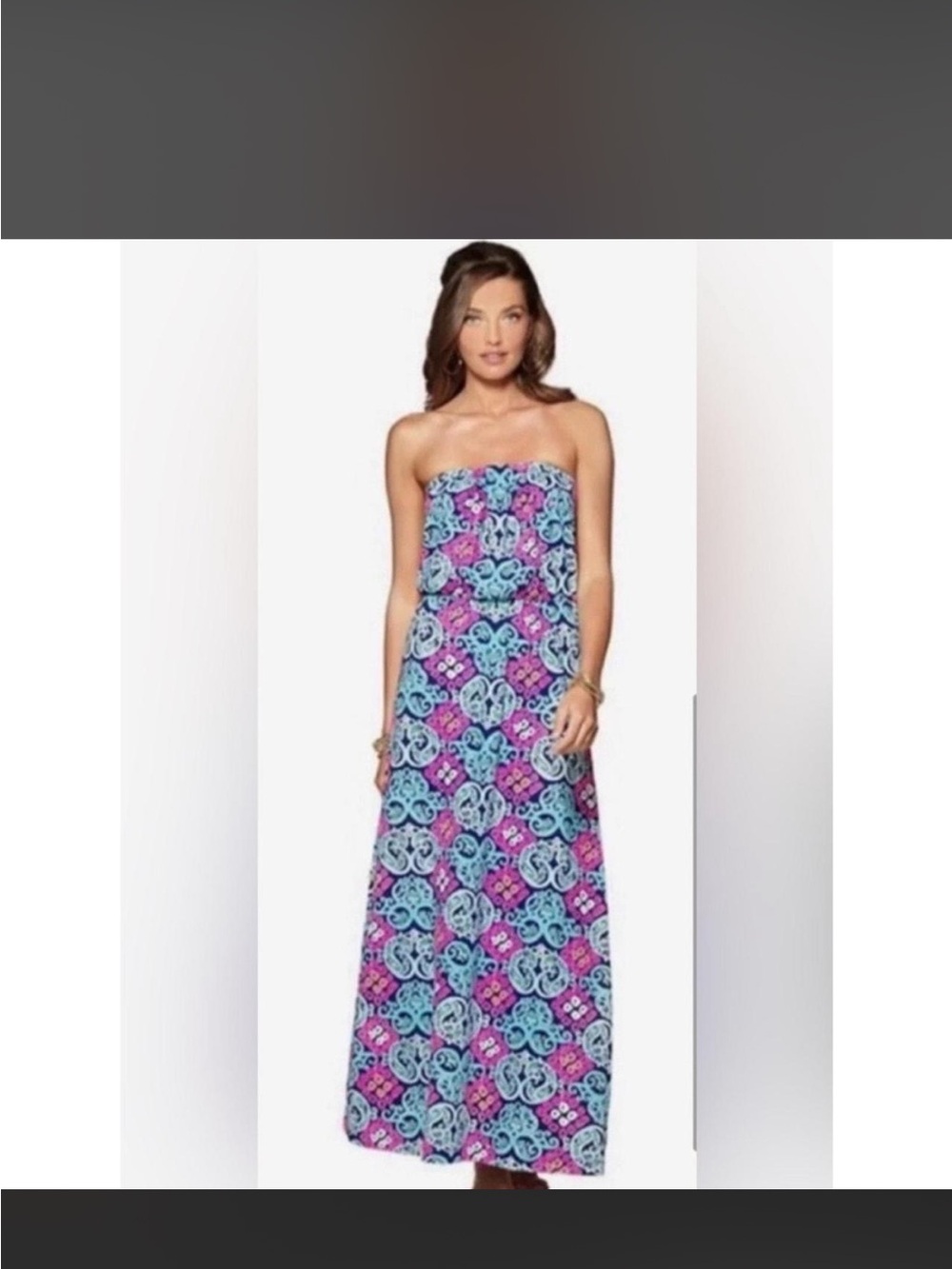 Lilly Pulitzer Marlisa Strapless Maxi Dress